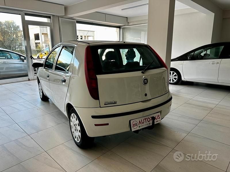 Usata Fiat Punto Active 59 CV (43 kW) 2010 Bianco Berlina