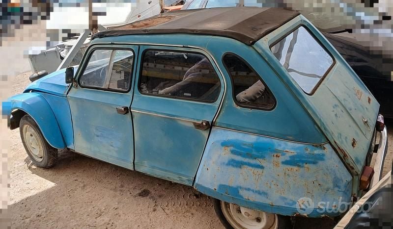 Blu Usata 1981 Citroën Dyane Tre volumi | 1750 € - Immagine 1/2