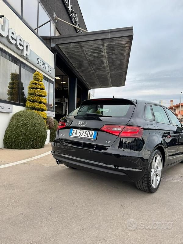Usata Audi A3 Sportback 2016 Nero Utilitaria