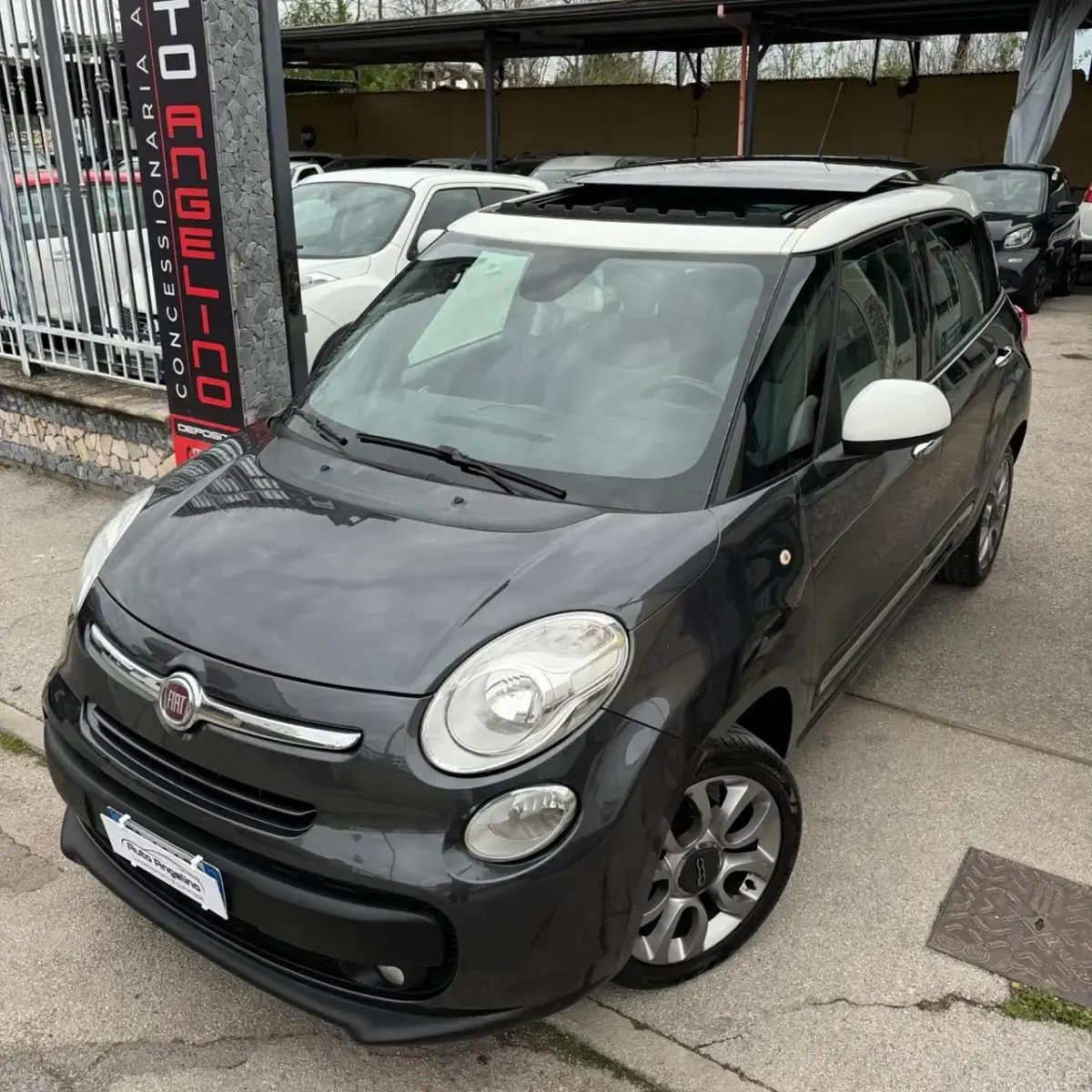 Usata Fiat 500L Trekking 85 CV (62 kW) 2014 Grigio Monovolume