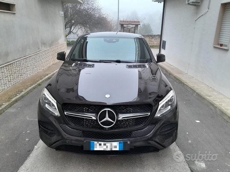 Usata Mercedes GLE350 258 CV (189 kW) 2015 Nero Coupé