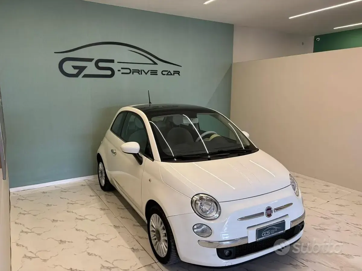 Usata Fiat 500 Lounge 69 CV (50 kW) 2014 Bianco Berlina