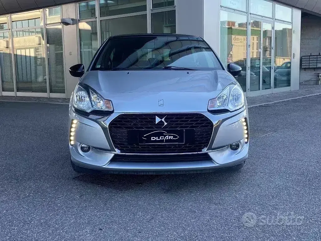 Usata DS Automobiles DS3 Sport Chic 75 CV (55 kW) 2018 Grigio Coupé