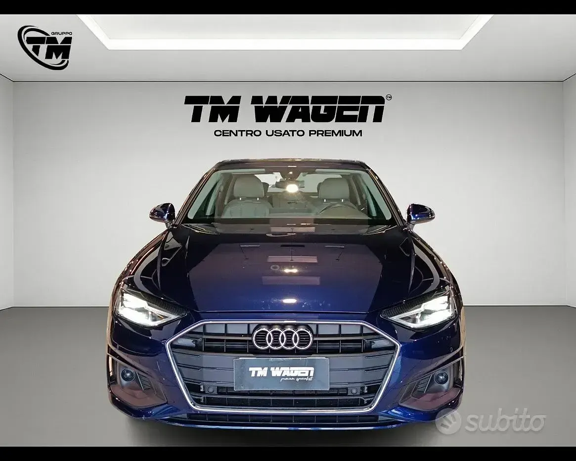 Usata Audi A4 163 CV (119 kW) 2021 Bluazzurro Berlina