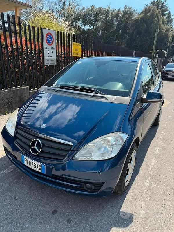 Usata Mercedes A160 2009 Blu Utilitaria