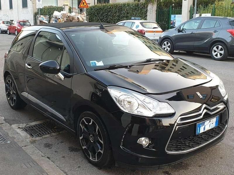 Usata Citroën DS3 Cabriolet 82 CV (60 kW) 2014 Nero Cabrio