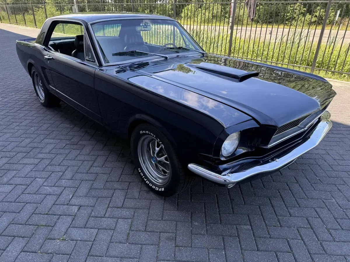 Usata Ford Mustang 203 CV (149 kW) 1966 Blu Coupé