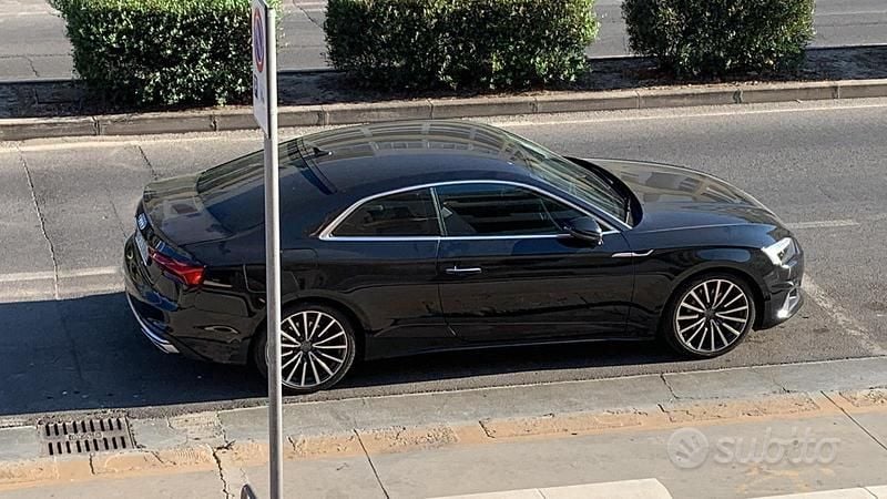 Usata Audi A5 204 CV (150 kW) 2020 Nero Coupé