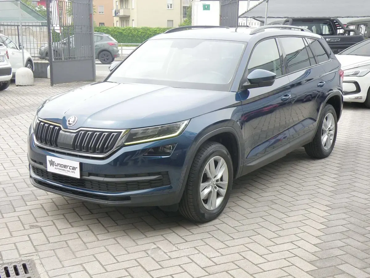 Usata Skoda Kodiaq Ambition 150 CV (110 kW) 2018 Blu/azzurro SUV
