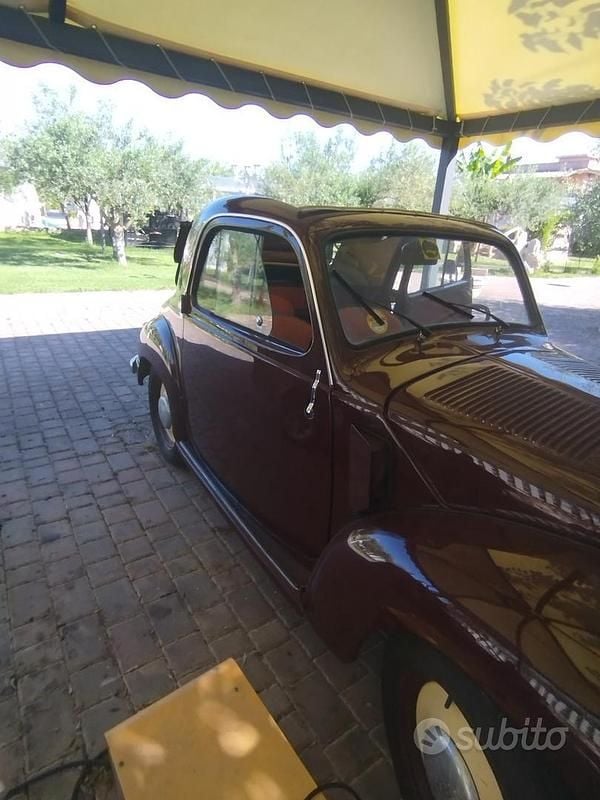 Usata Fiat Topolino 1950 Rosso Utilitaria