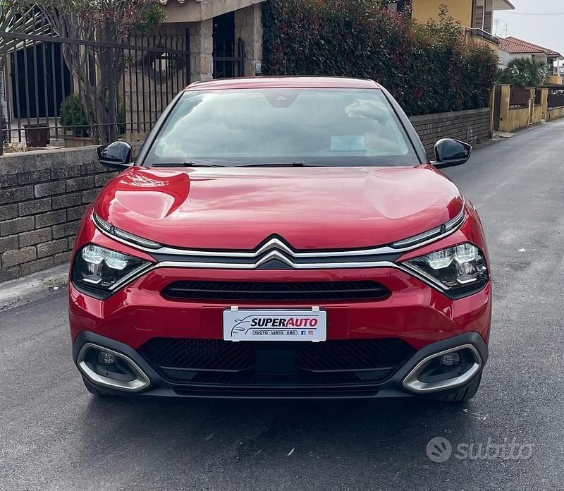Usata Citroën C4 PureTech 130 CV (95 kW) 2021 Rosso Berlina