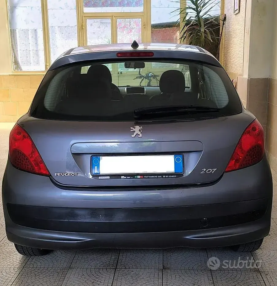 Usata Peugeot 207 73 CV (53 kW) 2009 Grigio Berlina