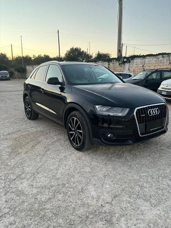 Usata Audi Q3 Advanced 177 CV (130 kW) 2013 Nero SUV