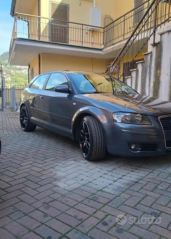 Usata Audi A3 140 CV (102 kW) 2007 Grigio Utilitaria