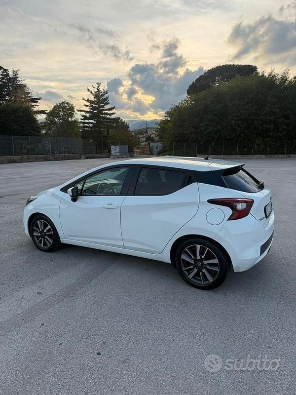 Usata Nissan Micra 116 CV (85 kW) 2018 Bianco Utilitaria