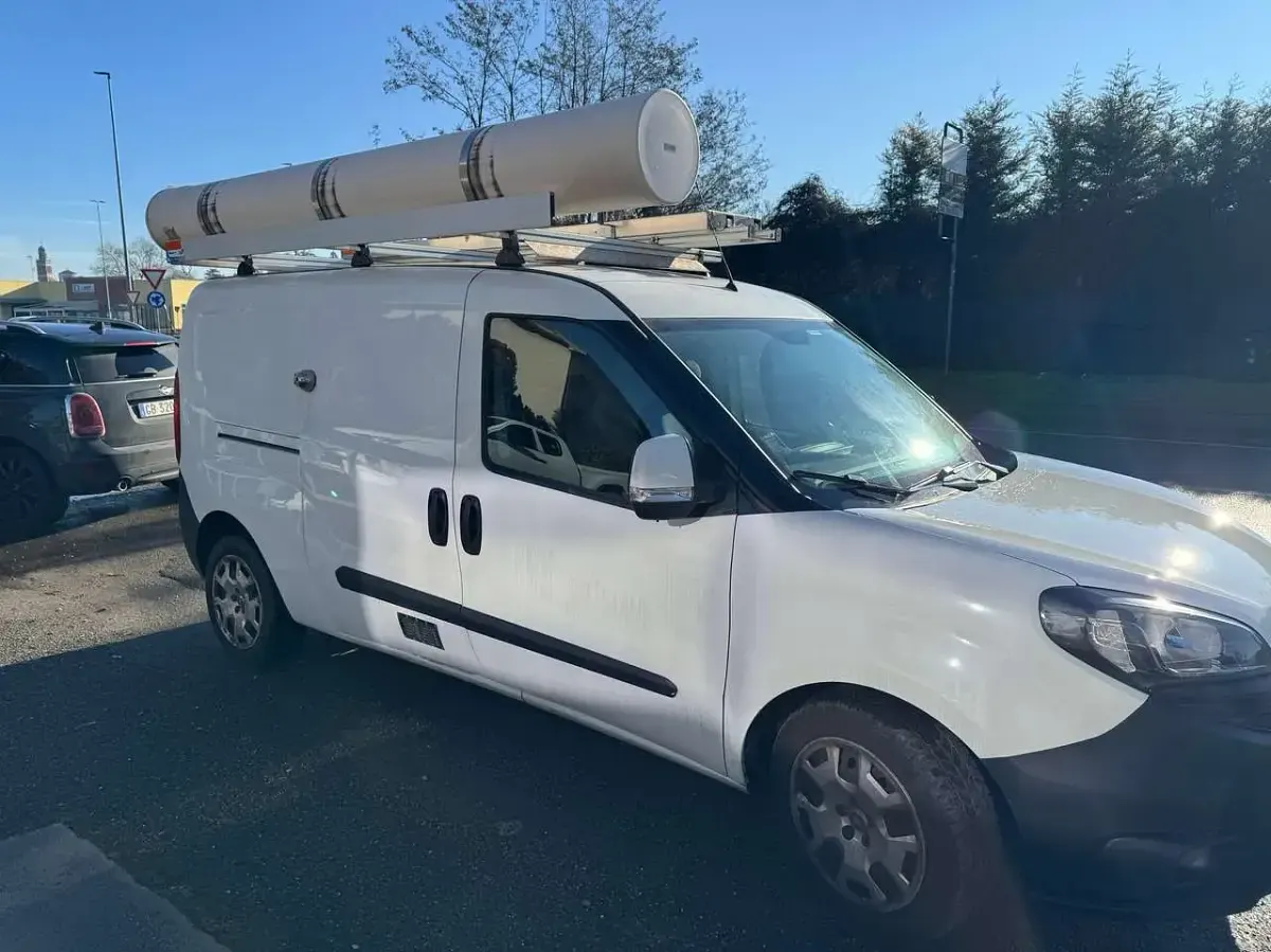 Usata Fiat Doblò 272 CV (200 kW) 2019 Bianco Monovolume
