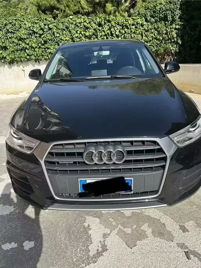 Usata Audi Q3 150 CV (110 kW) 2015 Nero SUV