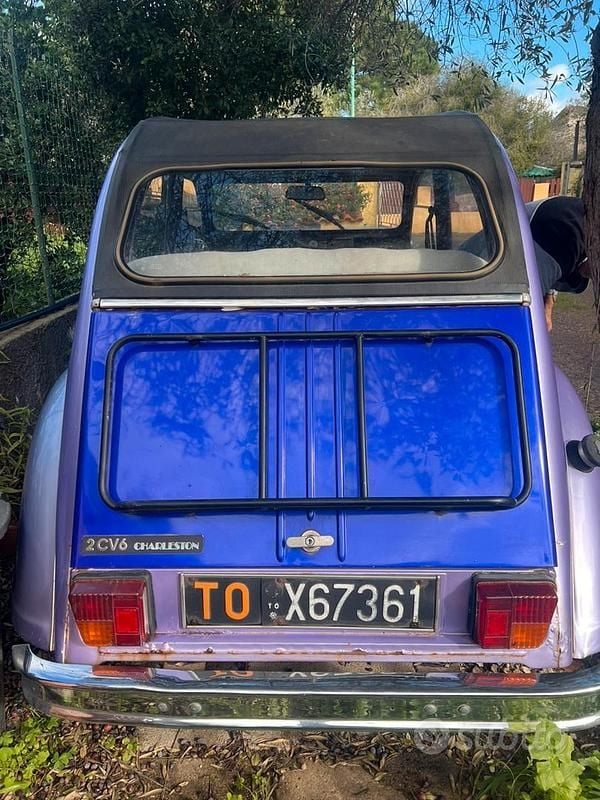 Usata Citroën 2CV Charleston 29 CV (21 kW) 1980 Blu Berlina
