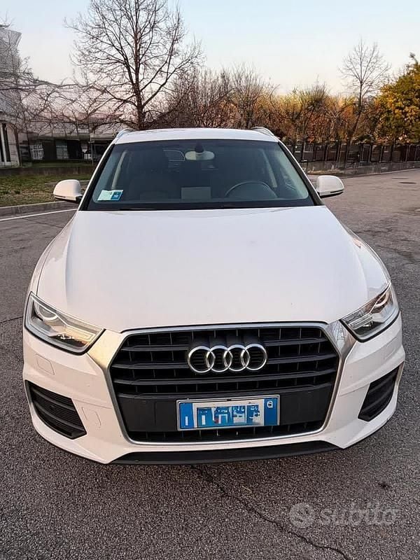 Usata Audi Q3 150 CV (110 kW) 2015 Bianco SUV