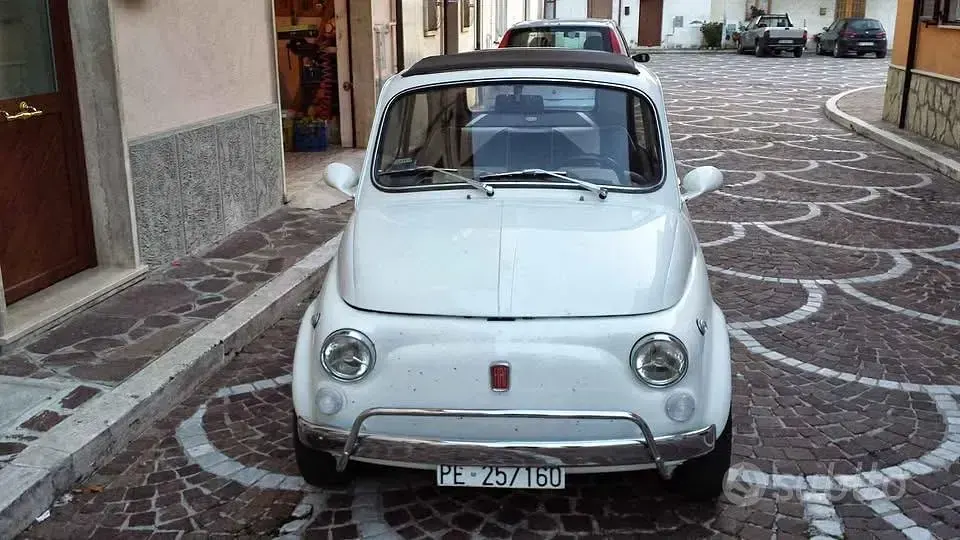 Usata Fiat 500 1970 Bianco Utilitaria