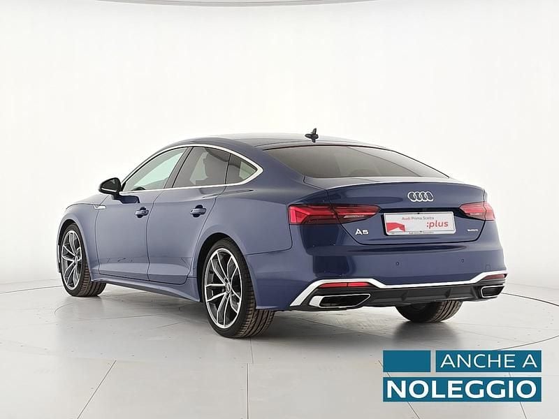 Usata Audi A5 Sportback S-Line 204 CV (150 kW) 2024 Blu/azzurro Utilitaria
