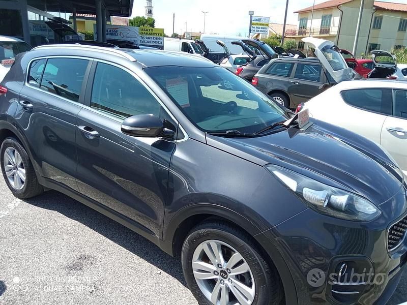 Usata Kia Sportage Sport 116 CV (85 kW) 2017 Nero SUV