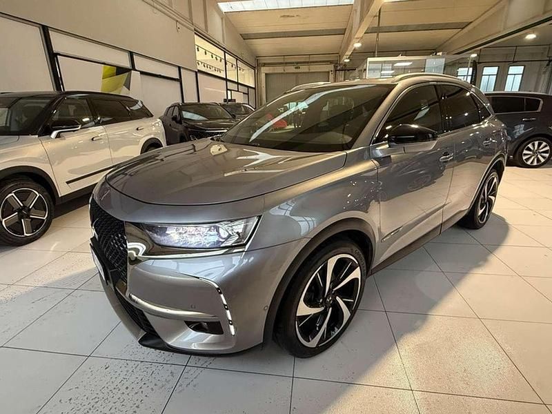Argento met Usata 2018 DS Automobiles DS7 Crossback Grand Chic SUV | 19.900 € (Buon prezzo) - Immagine 1/4