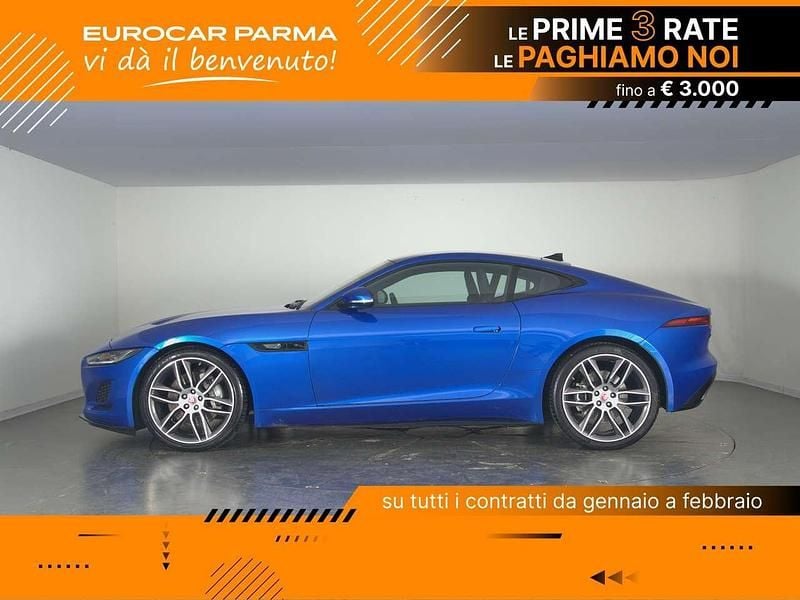 Usata Jaguar F-Type R-Dynamic 300 CV (220 kW) 2022 Blu Coupé