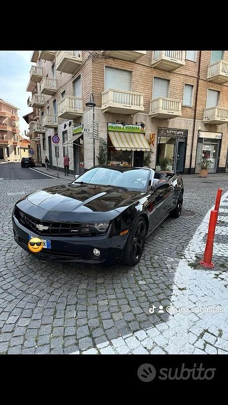 Usata Chevrolet Camaro 2013 Nero Cabrio