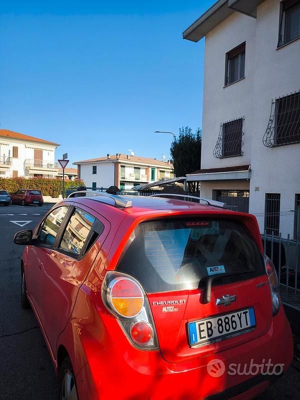 Usata Chevrolet Spark LT 2010 Rosso Utilitaria