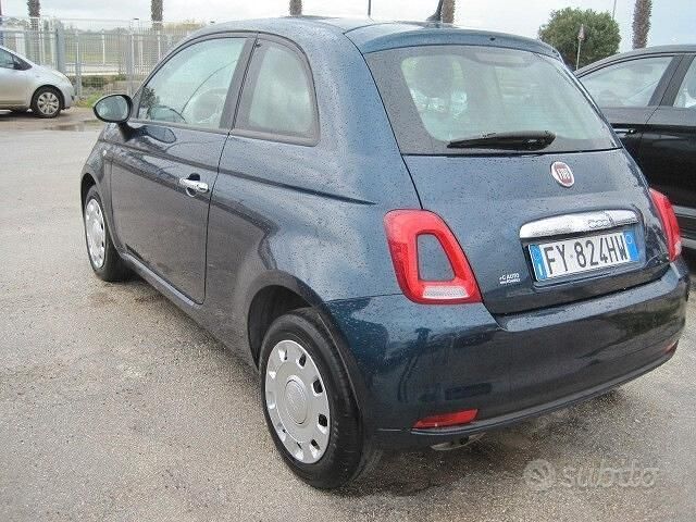 Usata Fiat 500 Pop 69 CV (50 kW) 2019 Blu Utilitaria