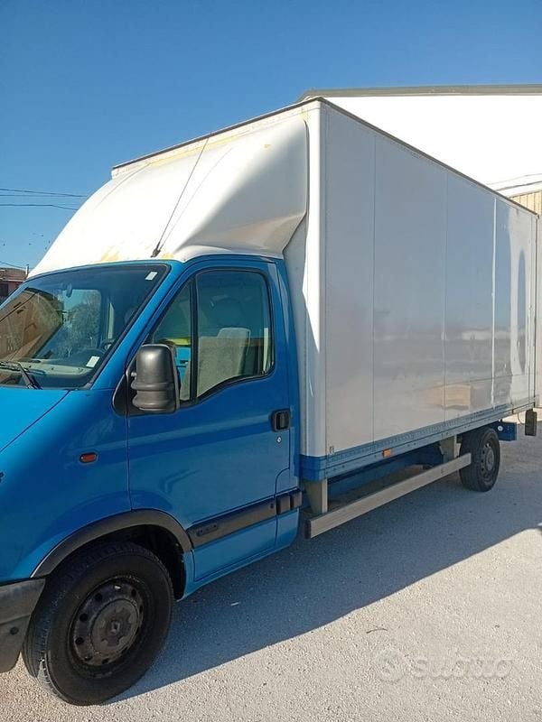 Usata Renault Master 114 CV (83 kW) 2003 Blu Furgone