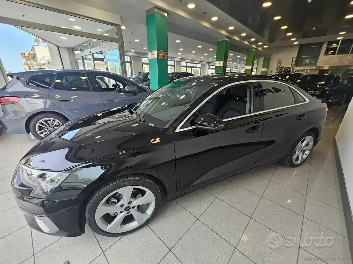 Usata Audi A3 Advanced 116 CV (85 kW) 2023 Nero Berlina
