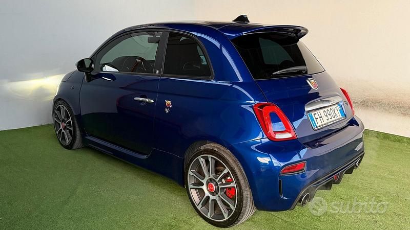Usata Abarth 595 Turismo 165 CV (121 kW) 2017 Blu Berlina