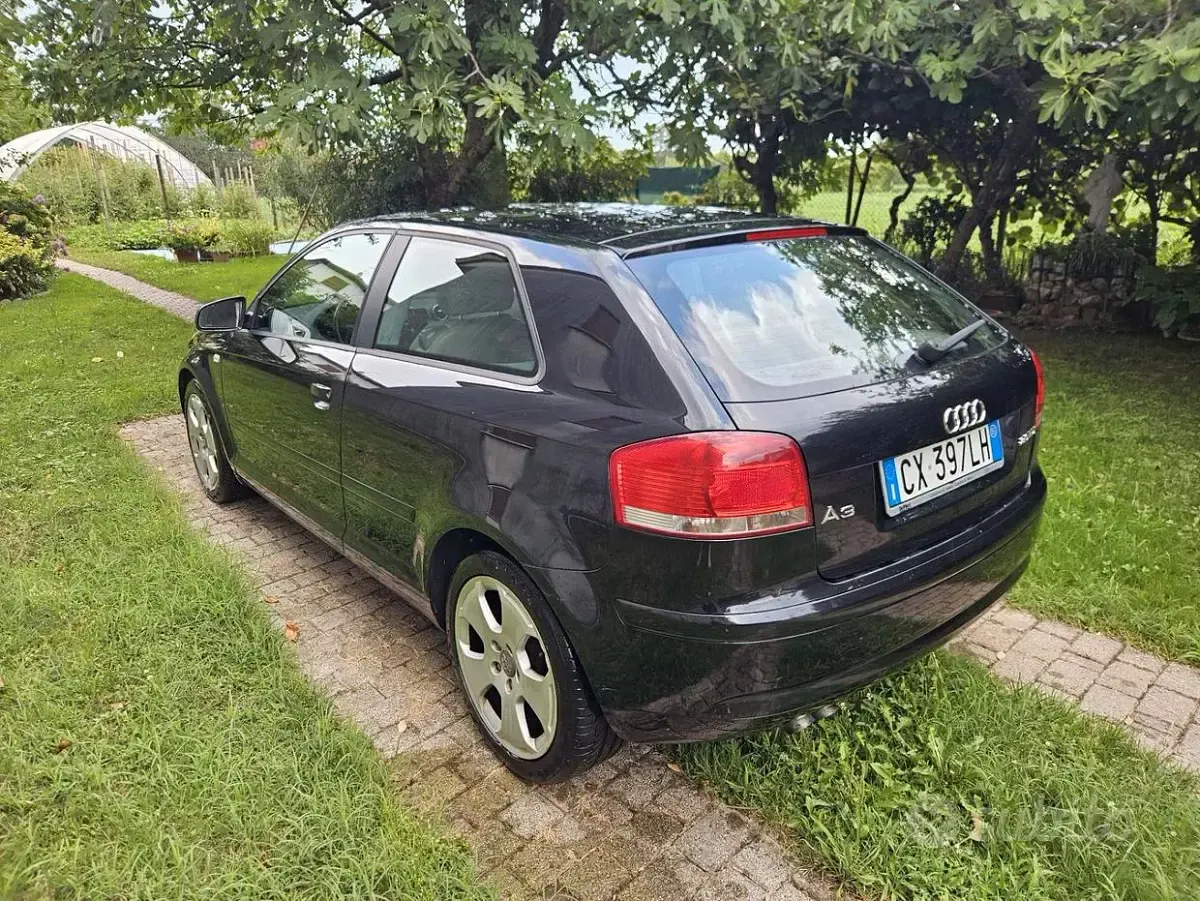 Usata Audi A3 Ambition 140 CV (102 kW) 2005 Nero Utilitaria