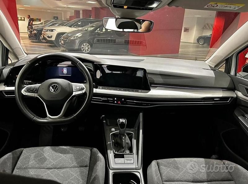 Usata VW Golf VII Life 115 CV (84 kW) 2020 Bianco Berlina