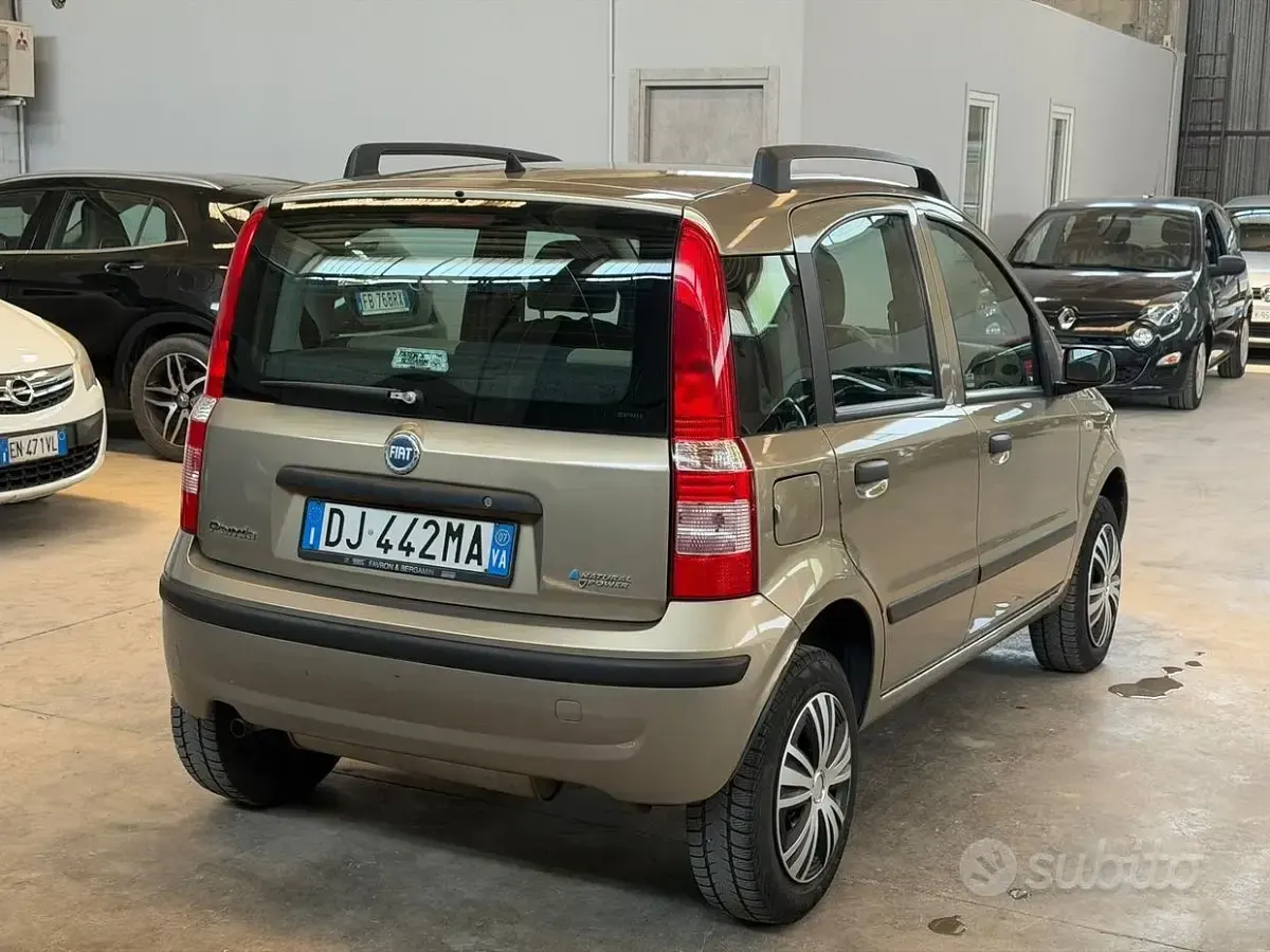 Usata Fiat Panda Dynamic 60 CV (44 kW) 2008 Marrone Utilitaria