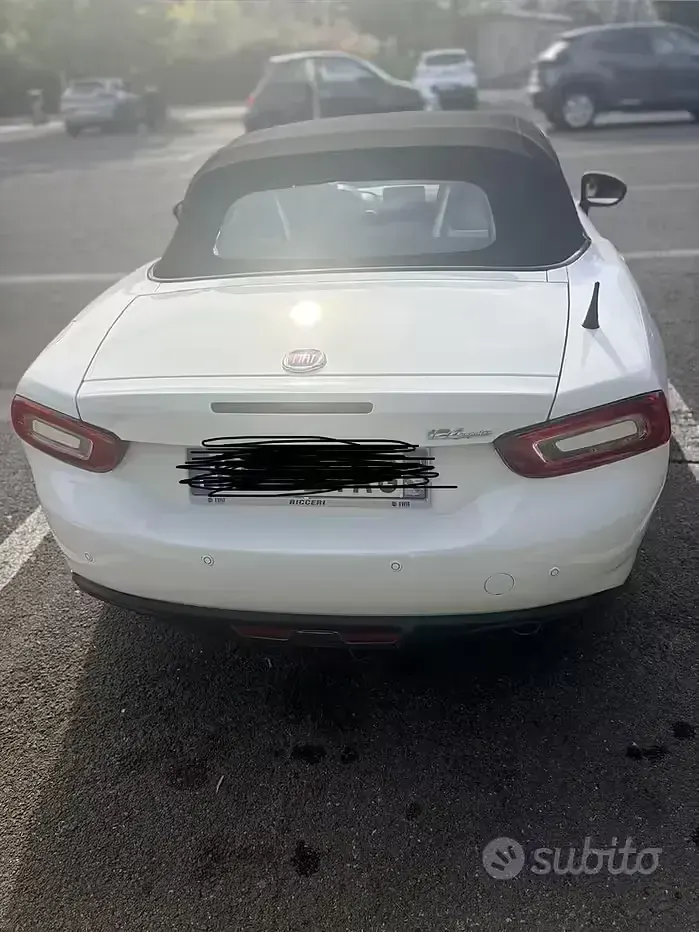 Usata Fiat 124 140 CV (102 kW) 2017 Bianco Cabrio