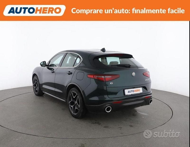 Usata Alfa Romeo Stelvio Ti 210 CV (154 kW) 2021 Verde SUV