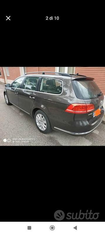 Usata VW Passat 140 CV (102 kW) 2012 Marrone Station wagon