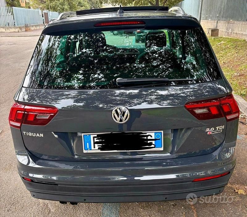 Usata VW Tiguan Style 150 CV (110 kW) 2017 Nero SUV