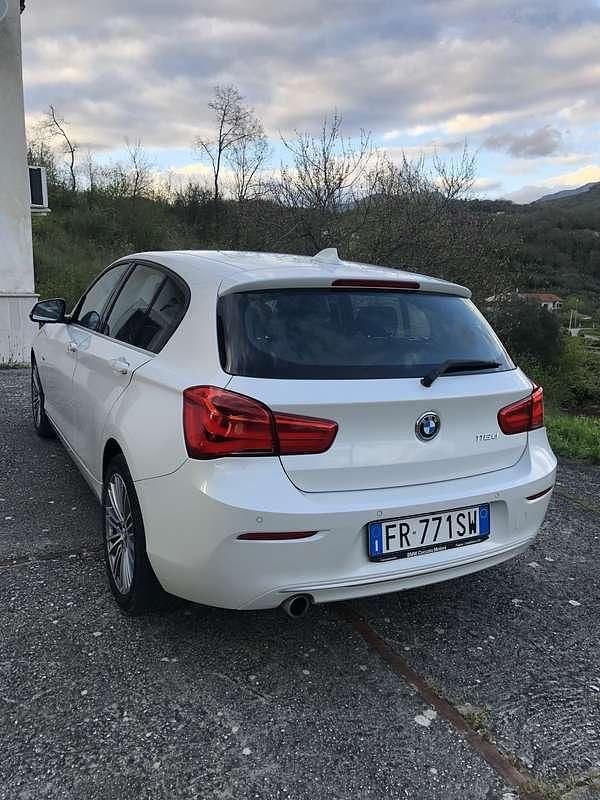 Usata BMW 116 Efficient Dynamics 116 CV (85 kW) 2018 Bianco Utilitaria