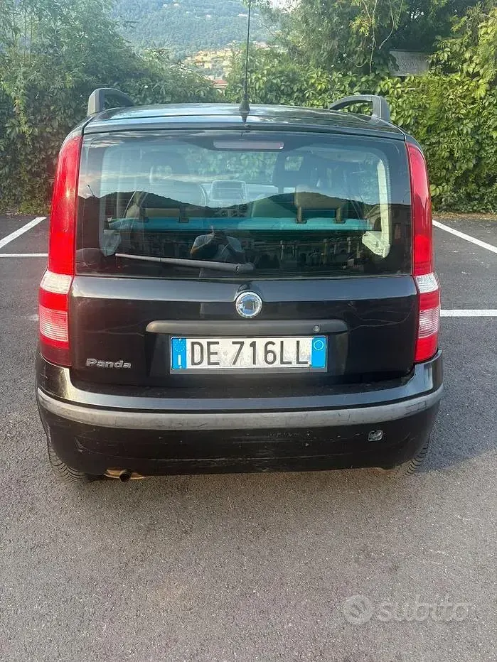 Usata Fiat Panda 60 CV (44 kW) 2006 Nero Utilitaria