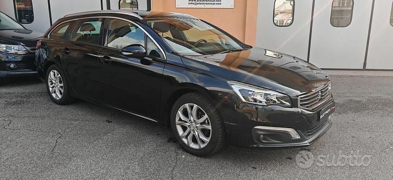 Usata Peugeot 508 Business-Line 114 CV (83 kW) 2015 Nero Station wagon