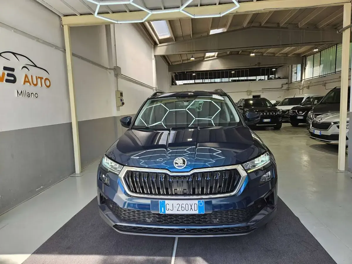 Usata Skoda Karoq Ambition 116 CV (85 kW) 2022 Blu/azzurro SUV