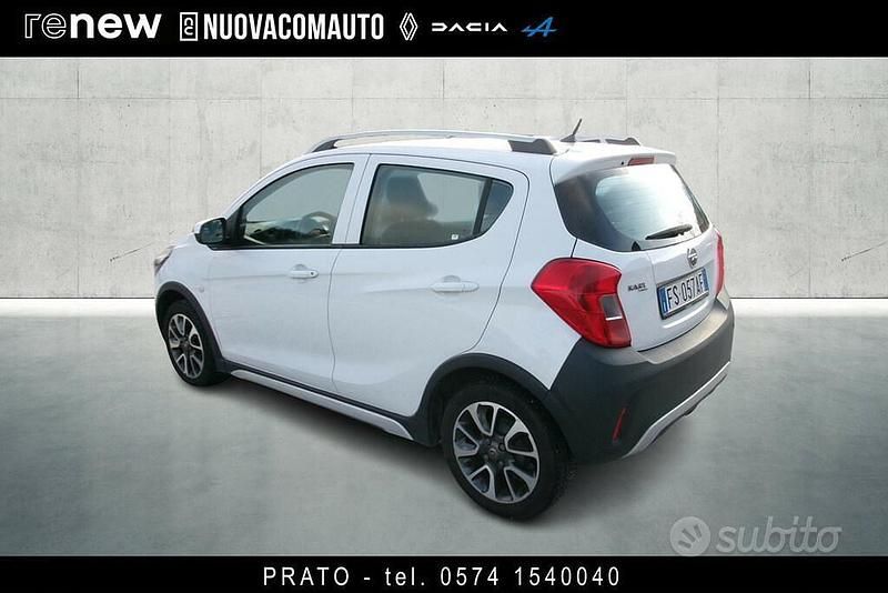 Usata Opel Karl Rocks 73 CV (53 kW) 2018 Bianco Utilitaria