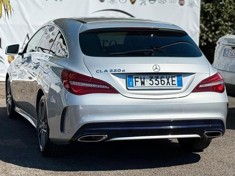 Usata Mercedes CLA220 Premium 169 CV (124 kW) 2018 Grigio Berlina