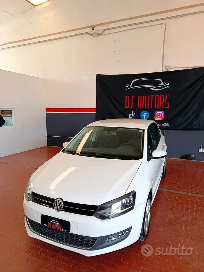 Usata VW Polo Highline 82 CV (60 kW) 2012 Bianco Utilitaria