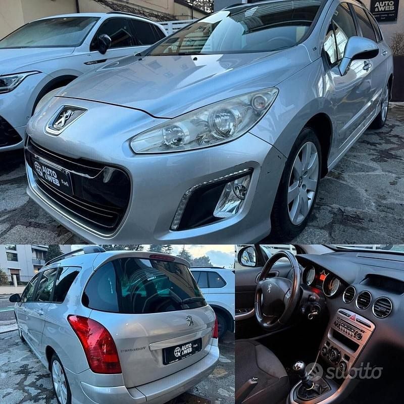 Usata Peugeot 308 Allure 112 CV (82 kW) 2012 Grigio Station wagon