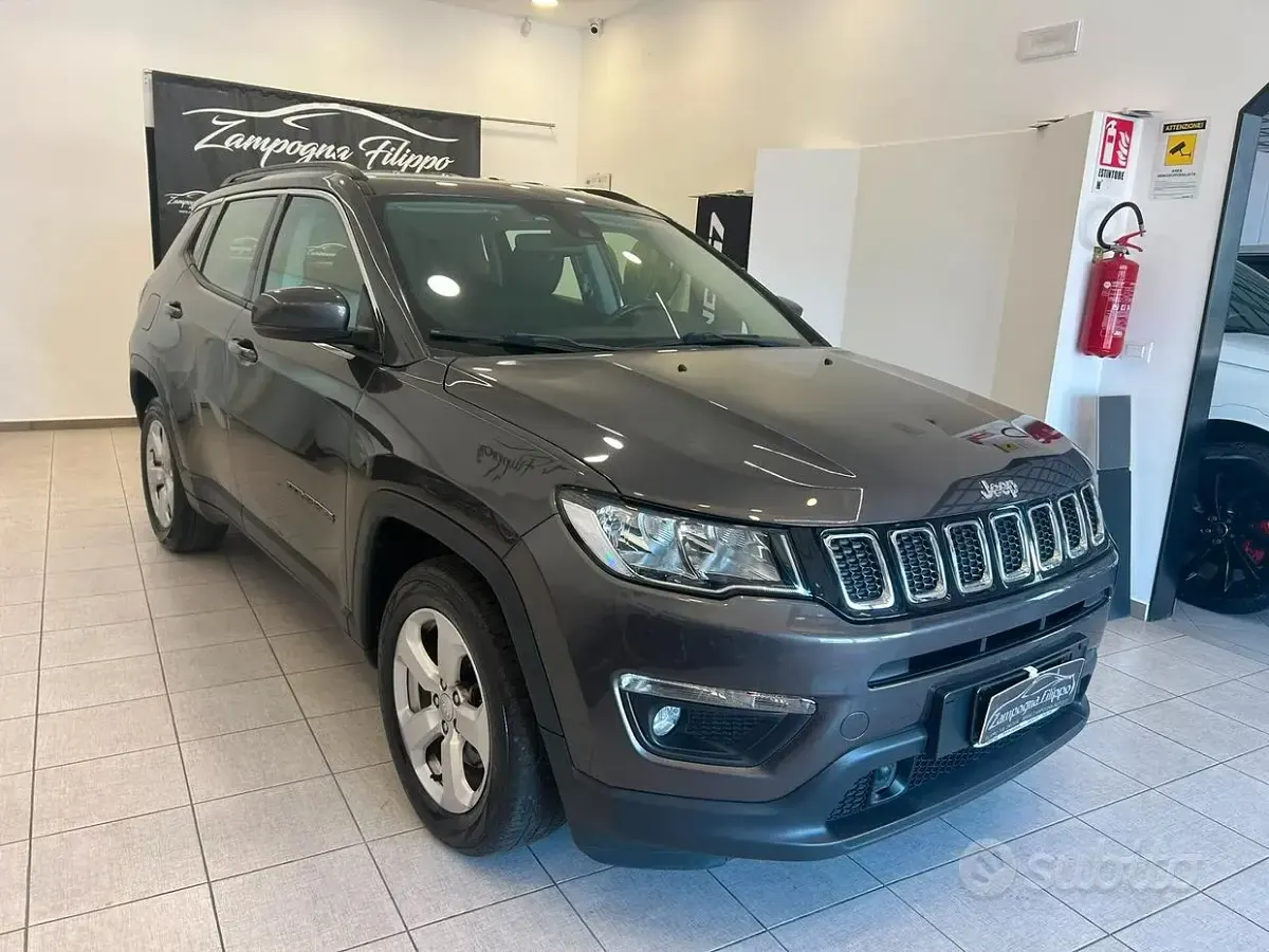 Usata Jeep Compass Longitude 120 CV (88 kW) 2019 Verde SUV